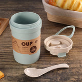 500ml Bamboo Fiber Insulated Soup Cup/Container