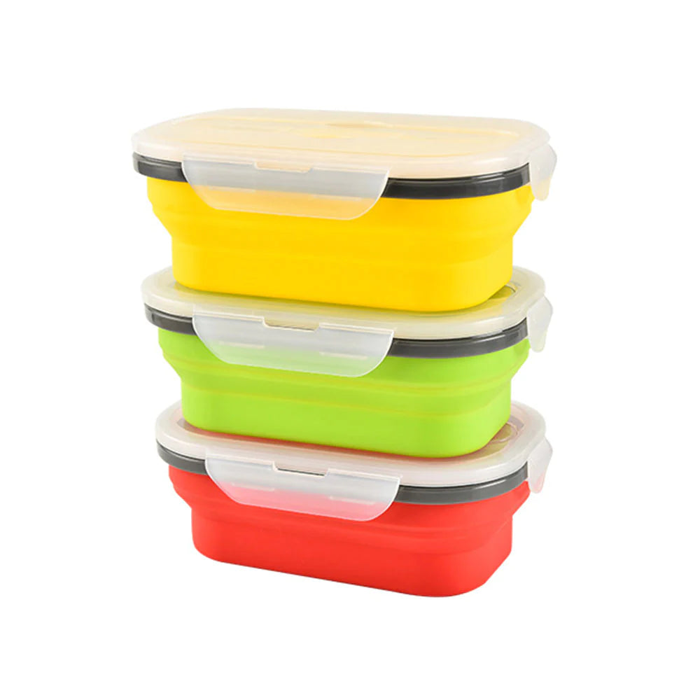 Collapsible Silicone Lunch Box Bespoke Gifts