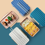 Lunch box with Ridges Top