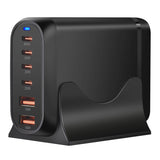 160W GaN 6 Ports Fast Charging Station