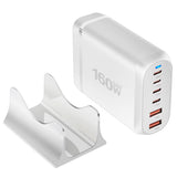160W GaN 6 Ports Fast Charging Station