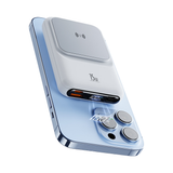 20000mAh Magnetic Wireless Charger Power Bank with 3 Built In Cables