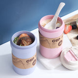 500ml Bamboo Fiber Insulated Soup Cup/Container