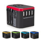 USB Travel Adaptor with 4 USB Hub + Type C