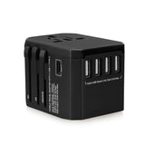 USB Travel Adaptor with 4 USB Hub + Type C