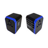 USB Travel Adaptor with 4 USB Hub + Type C