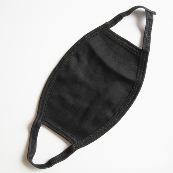 Reusable Black Cotton Face Mask