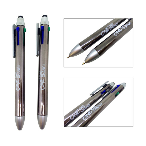 4 in 1 Stylus Ball Pen