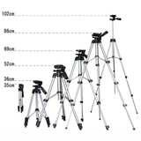Big tripod universal phone Bluetooth self-timer camera set