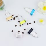 3USB aluminum car charger