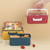 Lunch Box with Dividers and Handle