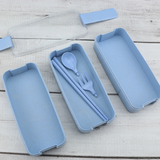 Wheat 3 Tier Lunchbox with Cutlery