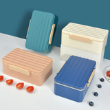Lunch box with Ridges Top
