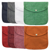 Polyester Snow Canvas Mask Pouch for Reusable Mask