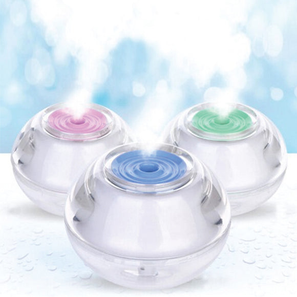 Mini USB Crystal Night Light Air Humidifier