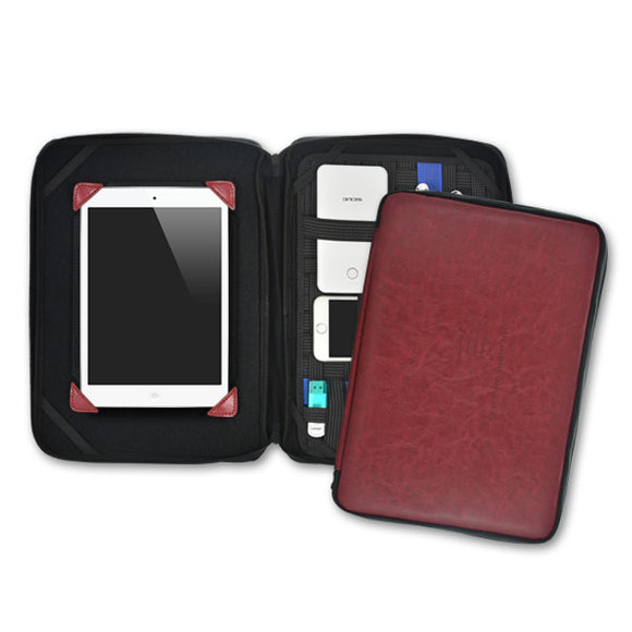 PVC IPAD Mini Padfolio, Multi Function Organizer