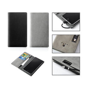 Phone Wallet with Power Bank 2400mAh Battery