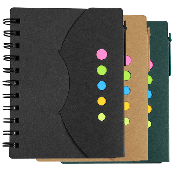 Recycle Notebook with Pen