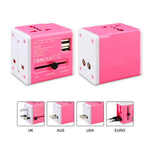 Travel Adaptor with 2 Hubs