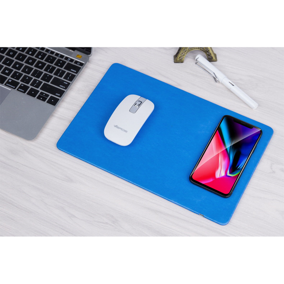 Mouse Pad with Wireless Charger