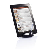 Chef Tablet Stand With Touchpen, Black/Silver