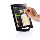 Chef Tablet Stand With Touchpen, Black/Silver