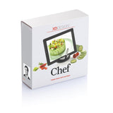 Chef Tablet Stand With Touchpen, Black/Silver
