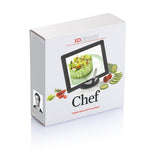 Chef Tablet Stand With Touchpen, Black/Silver