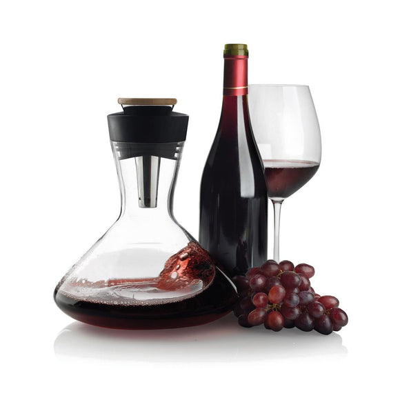 Aerato Red Wine Carafe, Black