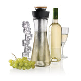 Gliss White Wine Carafe, Black