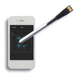 Point | 01 Tech Pen - Stylus & USB 4GB, Silver/Black