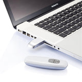 Beam Laser Presenter, White/Silver