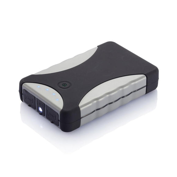 Swiss Peak Powerbank 8.800mAh, Grey/Black