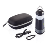 Swiss Peak 4 in 1 Powerbank 4.000 mAh, Black/Grey