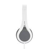 Oova Headphone With Mic, Grey/White