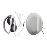 Oova Headphone With Mic, Grey/White