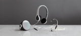 Oova Bluetooth Speaker, Grey/White