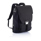 Rio RPET Laptop Backpack, Black/Grey
