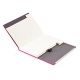 A5 Elite Notebook Cerise Pink/Silver