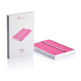 A5 Elite Notebook Cerise Pink/Silver