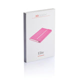 A5 Elite Notebook Cerise Pink/Silver