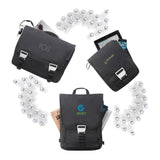 Rio rPET Tablet Bag, Black/Grey