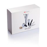 Airo Lux Wine Set, Black/Silver